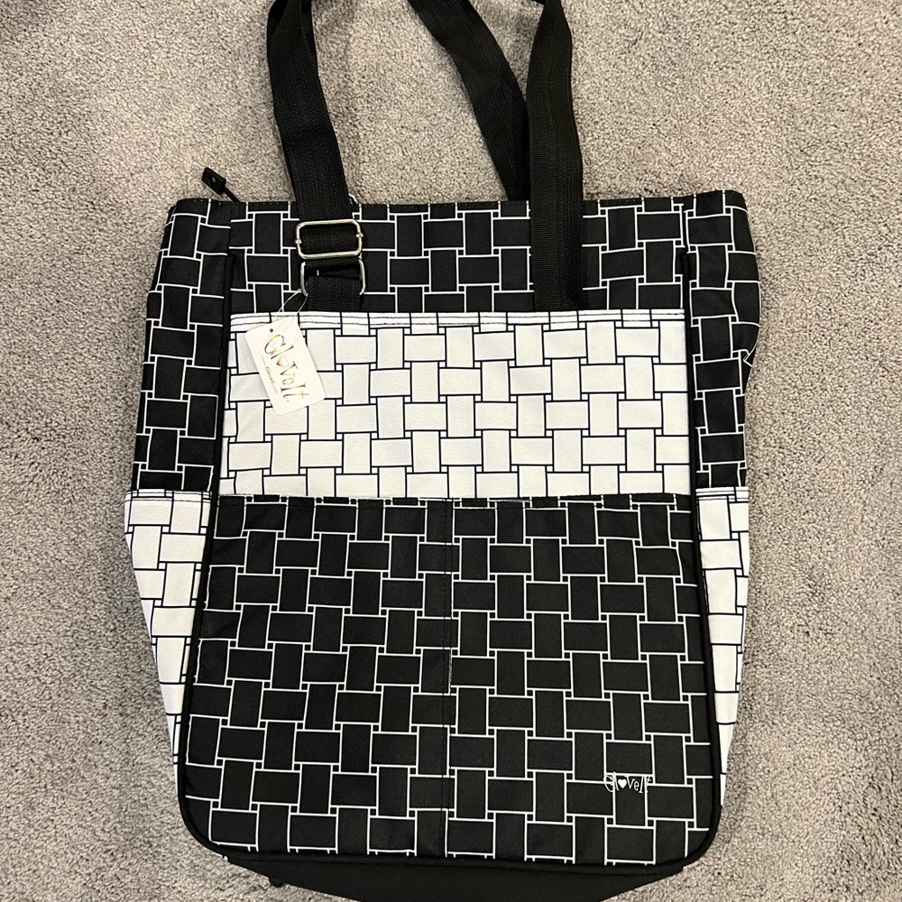 NWT Tennis Tote by Glove It-Basket Weave